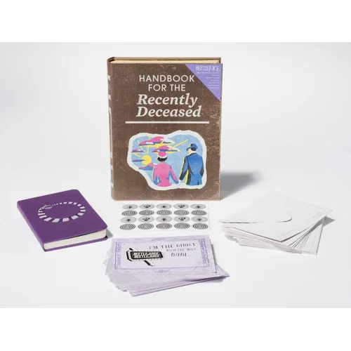 Beetlejuice: Handbook for the Recently Deceased Deluxe Note Card Set (with Keepsake Book Box)