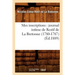 Mes inscriptions: journal intime de Restif de La Bretonne (1780-1787) (Éd.1889)