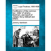 Codification of the Common Law: Letter of Jeremy Bentham, and Report of Judges Story, Metcalf and Others.