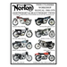 NORTON 1960-1970 LIGHTWEIGHT AND HEAVYWEIGHT "TWIN CYLINDER" WORKSHOP MANUAL 250cc TO 750cc. INCLUDING THE 1968-1970 COMMANDO