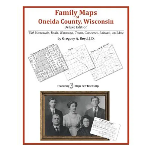 Family Maps of Oneida County, Wisconsin