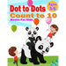 Dot to Dot Count to 10 Books For Kids Ages 3-5: Simple Connect The Dots Books activity for Children, Preschoolers, Kindergarten, Kids, Homeschool, Boy