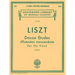 12 Etudes d'Execution Transcendante: Schirmer Library of Classics Volume 788 Piano Solo