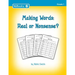 Making Words: Real or Nonsense?