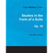 Tobias Matthay Scores - Studies in the Form of a Suite, Op. 16 - Sheet Music for Piano