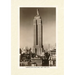 Vintage Lined Notebook Empire State Building, New York City