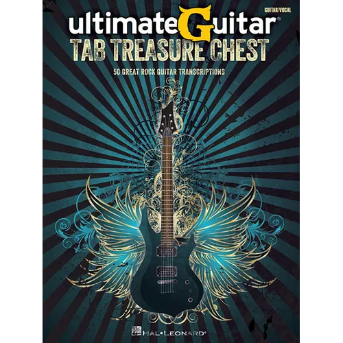 Ultimate Guitar Tab Treasure Chest 50 Classic Rock Guitar Songs Note for Note Transcriptions with Tablature Learn Iconic Riffs and Solos Hal Leonard S