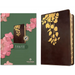 NLT Thrive Devotional Bible for Women (Leatherlike, Cascade Deep Brown, Indexed)