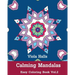 Calming Mandalas: Easy Coloring Book Vol.2: Adult coloring book for stress relieving and meditation.
