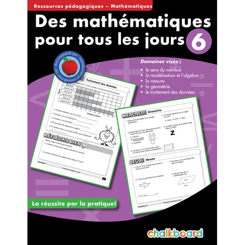 Des Mathematiques Pour Tous Les Jours 6