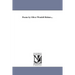 Poems by Oliver Wendell Holmes...
