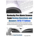 Kentucky Fire Alarm License Exam Review Questions and Answers 2016/17 Edition: A Self-Practice Exercise Book covering fire alarm technical information