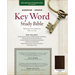 The Hebrew-Greek Key Word Study Bible: Nasb-77 Edition, Brown Genuine Goatskin