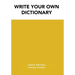 Write your own dictionary