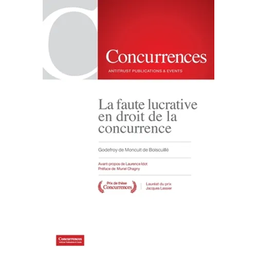 La faute lucrative en droit de la concurrence