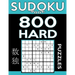 Sudoku Book 800 Hard Puzzles: Sudoku Puzzle Book With Only One Level of Difficulty