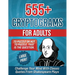 555+ Cryptograms For Adults Large Print: Challenge Your Mind with Classic Quotes from Shakespeare Plays