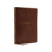 Nrsv, Catholic Bible, Standard Large Print, Leathersoft, Brown, Comfort Print: Holy Bible