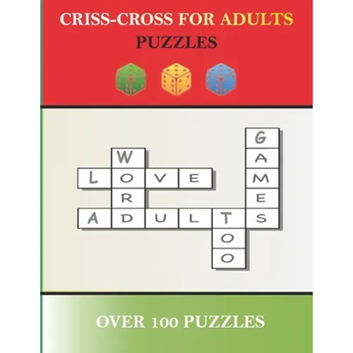 Criss-Cross For Adults Puzzles