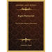 Regius Manuscript: The Earliest Masonic Document
