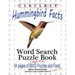 Circle It, Hummingbird Facts, Word Search, Puzzle Book