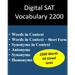 Digital SAT Vocabulary 2200