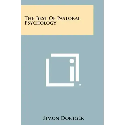 The Best of Pastoral Psychology