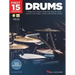 First 15 Lessons - Drums Book/Online Media