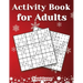 Activity Book for Adults: 200 Fun Sudoku Puzzles and Word Search for Grown Ups with Solutions - Large Print - Christmas Edition