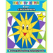 color by letter for children: Nature Collection Activity book ages 3-8: Totally Cool Sticker Puzzles - Practice for Kids with Pen Control, Line Trac
