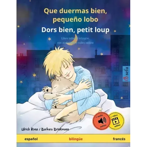 Que duermas bien, pequeño lobo - Dors bien, petit loup (español - francés)