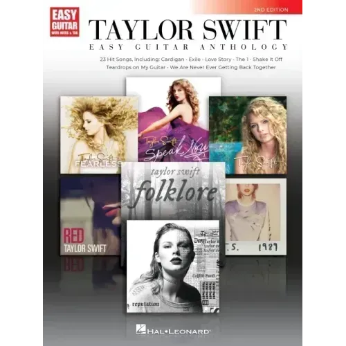 Taylor Swift - Easy Guitar Anthology 2nd Edition