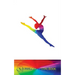 Gymnastics Goalbook (rainbow colour cover #3): WAG junior