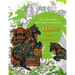 Horse and Architecture. Stress Relief Coloring Book: Adult Coloring
