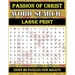 Passion of Christ Word Search: OVER 80 Bible Word Search Large Print Puzzles Based on Trial, Crucifixion and Death of Jesus Christ for Adults & Senio
