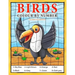 Birds: Colour by Number book for Kids and preschoolers
