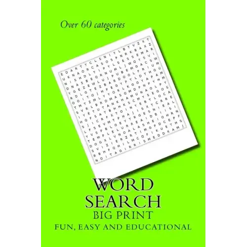 Word Search: Big Easy to Read