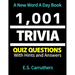1,001 Trivia Questions and Answers: Trivia Quiz Book
