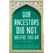 Our Ancestors Did Not Breathe This Air