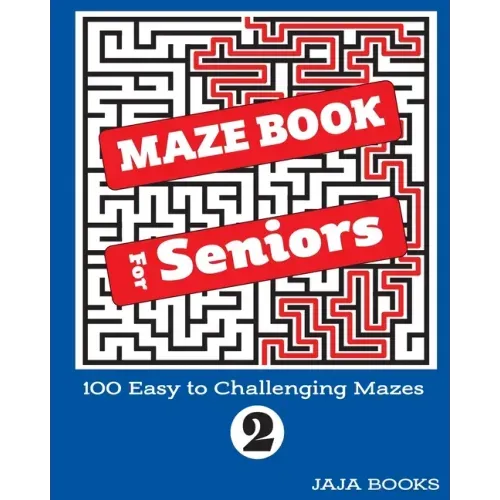 MAZE BOOK For Seniors