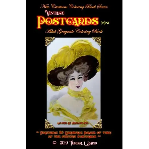 New Creations Coloring Book Series: Victorian Postcards Mini