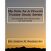 My Role As A Church Trustee Study Series: The Keepers And Protectors Of God House