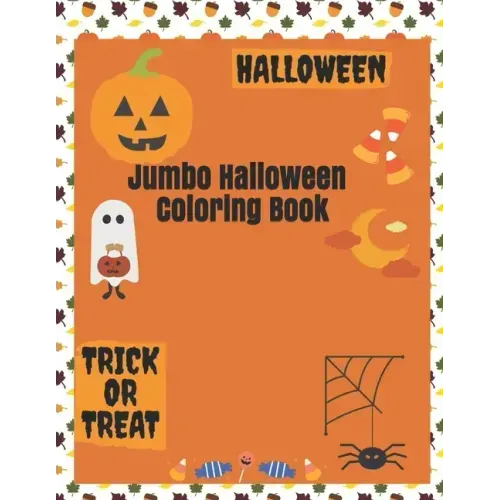 Jumbo Halloween Coloring Book