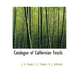 Catalogue of Californian Fossils