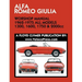 ALFA ROMEO GIULIA WORKSHOP MANUAL 1962-1975 ALL MODELS 1300, 1600, 1750 & 2000cc