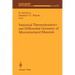 Statistical Thermodynamics and Differential Geometry of Microstructured Materials