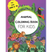 Animal Coloring Book For Kids: An Animal Coloring Book with Creative Writing Prompts For Kids Ages 6 to 10