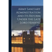 Army Sanitary Administration and Its Reform Under the Late Lord Herbert