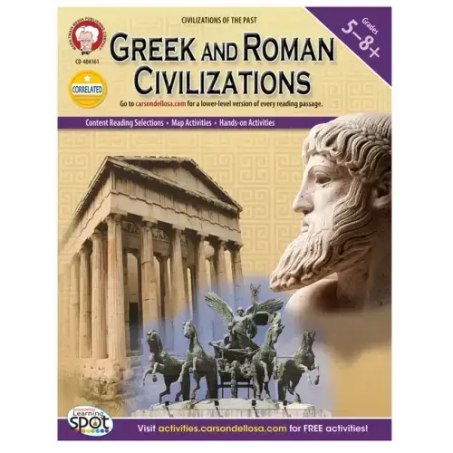 Greek and Roman Civilizations, Grades 5 - 8
