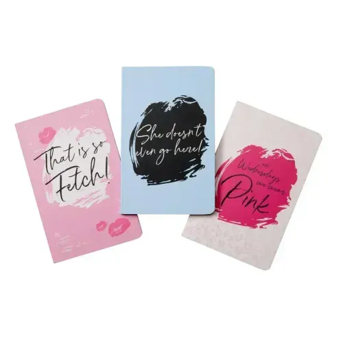 Mean Girls Pocket Notebook Collection (Set of 3)